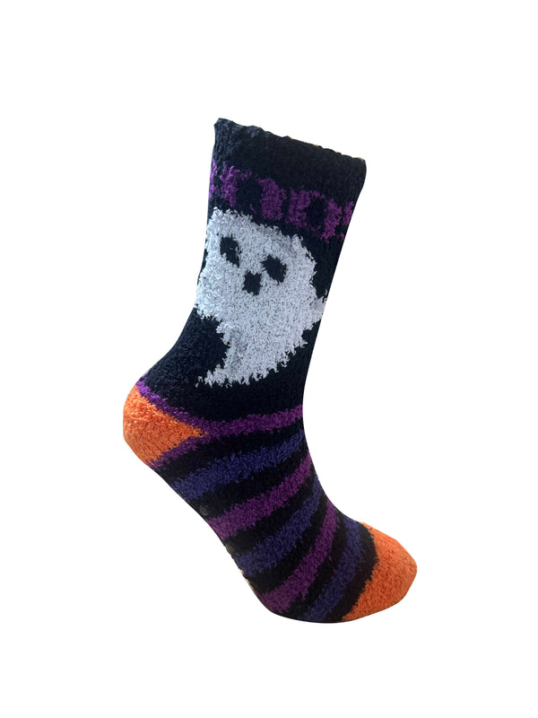 Legale Womens Ghost Cozy Crew Socks