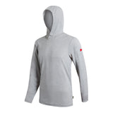 Florence Marine Mens Airtex Long Sleeve Hooded Shirt