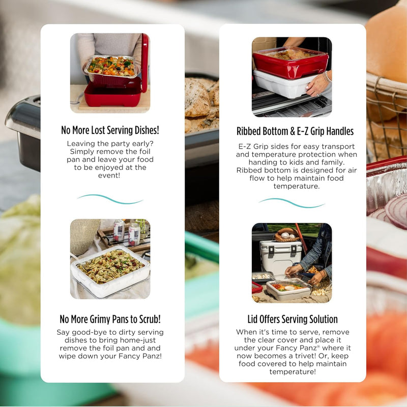 Fancy Panz Classic Food Serving Tray