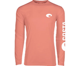 Costa Del Mar Mens Technical Crew Long Sleeve T-Shirt