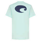 Costa Del Mar Mens Costa C Wave Short Sleeve T-Shirt