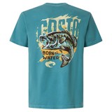 Costa Del Mar Mens Sunset Bass Short Sleeve T-Shirt