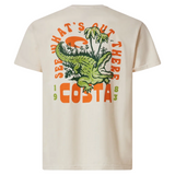 Costa Del Mar Mens Costa Gator Arch Short Sleeve T-Shirt