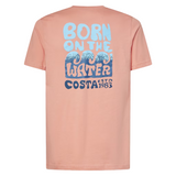 Costa Del Mar Mens Born On The Water Short Sleeve T-Shirt