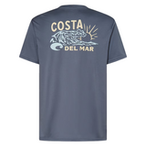 Costa Del Mar Mens Surf Seeker Society Short Sleeve T-Shirt