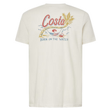 Costa Del Mar Mens Flag Hammock Short Sleeve T-Shirt