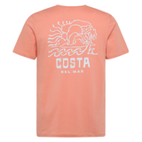 Costa Del Mar Mens Costa Clouds Short Sleeve T-Shirt