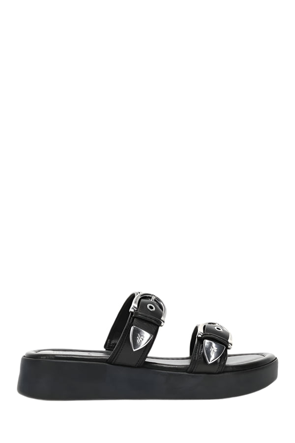 Frye Womens Maya Buckle Sandals