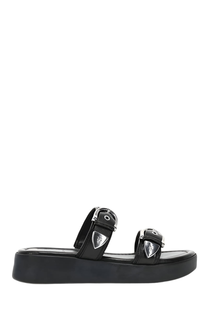 Frye Womens Maya Buckle Sandals
