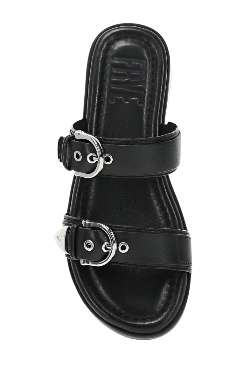 Frye Womens Maya Buckle Sandals