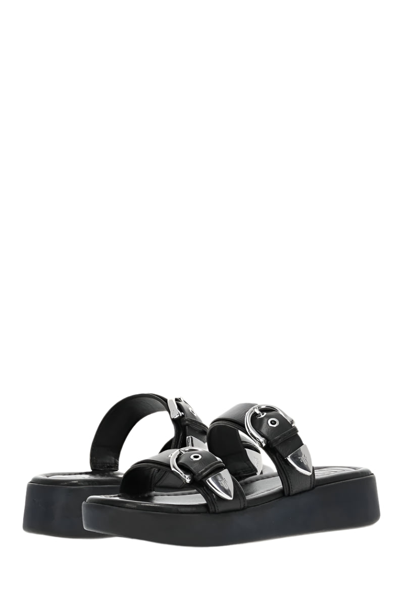 Frye Womens Maya Buckle Sandals