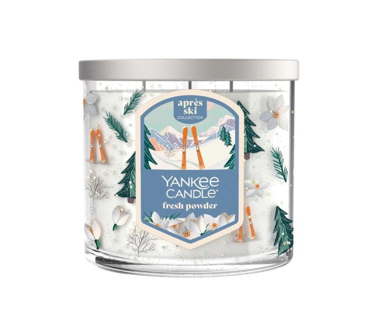 Yankee Candle 3-Wick Candle - Fresh Powder