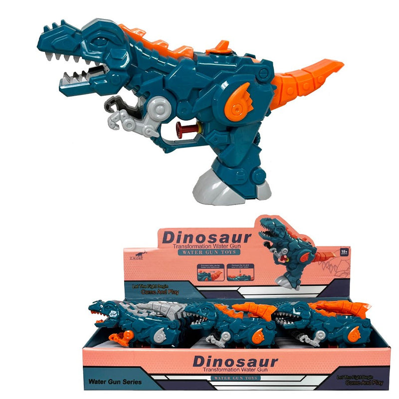 Fun Stuff 7" Transformer Dinosaur Water Gun Toy