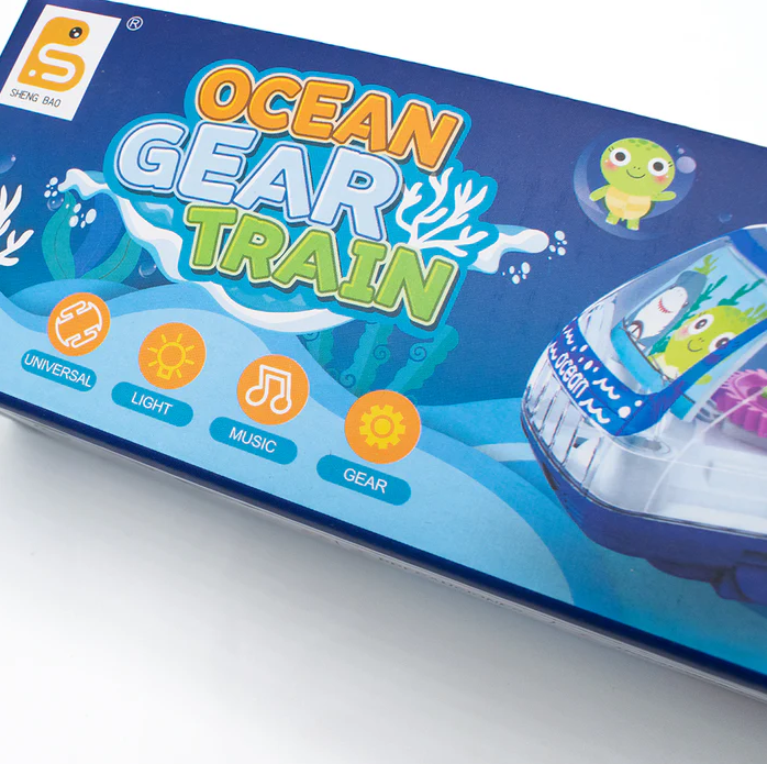 Fun Stuff 12" Ocean Gear Train Toy
