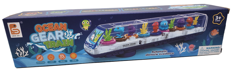 Fun Stuff 12" Ocean Gear Train Toy
