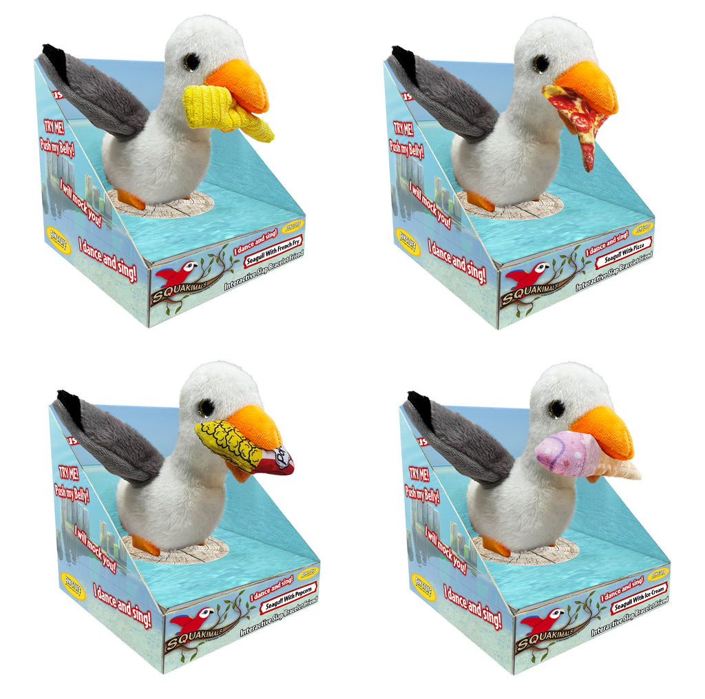 最安値！ 新品タグ付き　 カモメ　CHIP SEAGULL Fun Stuff Squakimals Seagull Slap Bracelet Toy – ShopCGX