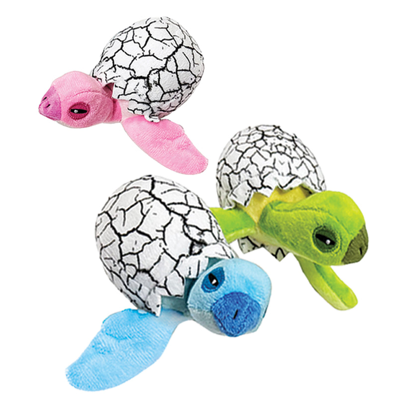 Fun Stuff 6" Bendable Plush Baby Sea Turtle Egg Toy
