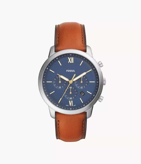 Fossil Neutra Chronograph Brown Leather Watch