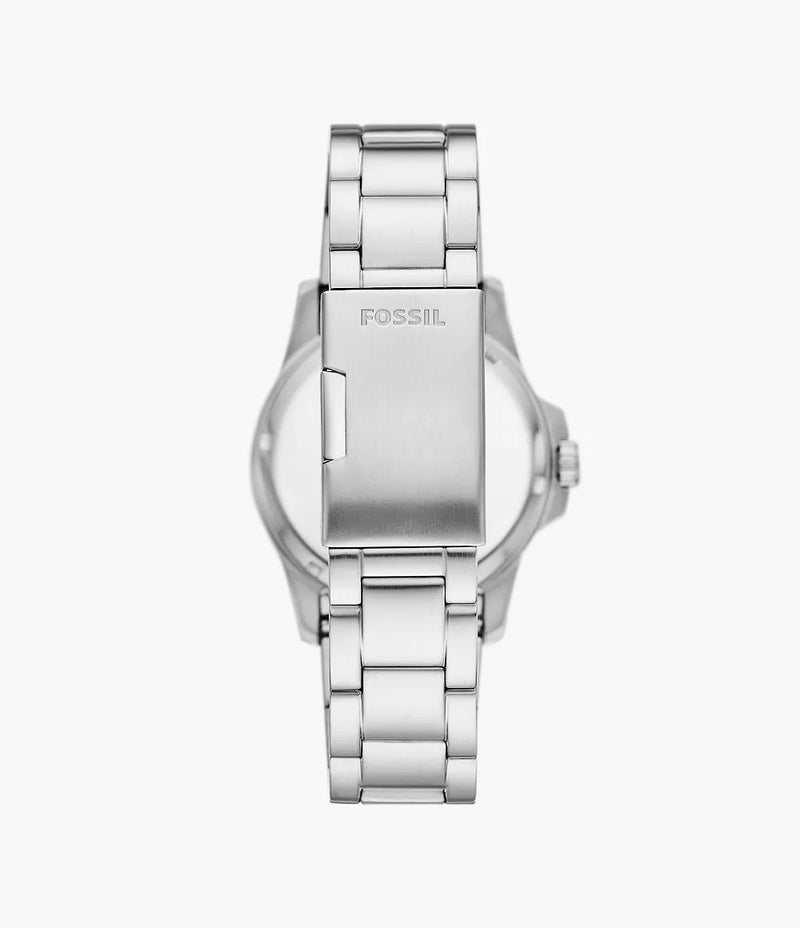 Fossil Blue Dive Three-Hand Date Stainless Steel Watch