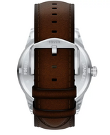 Fossil Mens Pearson Brown Leather Strap Watch
