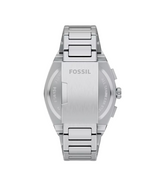 Fossil Mens Everett Chronograph Stainless Steel Watch