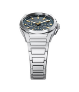 Fossil Mens Everett Chronograph Stainless Steel Watch