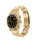 Fossil Mens Machine Big Tic 41MM Gold-Tone Stainless Steel Watch