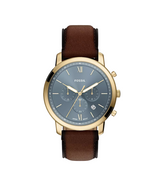 Fossil Mens Neutra Chronograph Brown Leather Watch