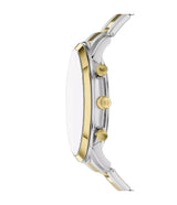 Fossil Mens Neutra Chronograph Two-Tone Stainless-Steel Watch