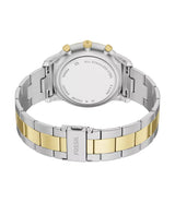 Fossil Mens Neutra Chronograph Two-Tone Stainless-Steel Watch