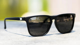 Knockaround Fast Lanes Sport Black Frame - Black Lens - Polarized Sunglasses