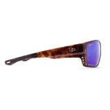 Calcutta Fathom Tortoise Frames - Blue Mirror Lens - Polarized Sunglasses