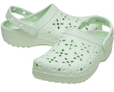 Crocs Classic Floral Cut-Out Clogs