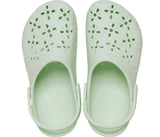 Crocs Classic Floral Cut-Out Clogs