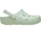 Crocs Classic Floral Cut-Out Clogs