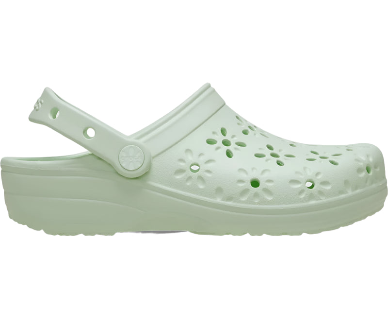 Crocs Classic Floral Cut-Out Clogs