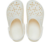 Crocs Classic Floral Cut-Out Clogs