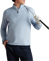 Rhone Mens Founder's Gold 1/4 Zip Sweater
