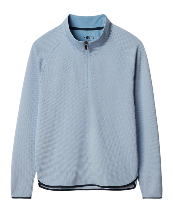 Rhone Mens Founder's Gold 1/4 Zip Sweater