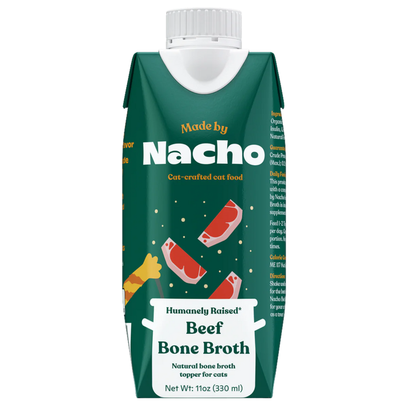 Made By Nacho Humanely Raised Beef Bone Broth Topper - 11 oz.