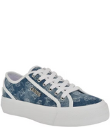 GUESS Womens Jelexa Denim Quattro G Low Top Sneakers