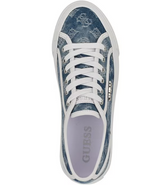 GUESS Womens Jelexa Denim Quattro G Low Top Sneakers