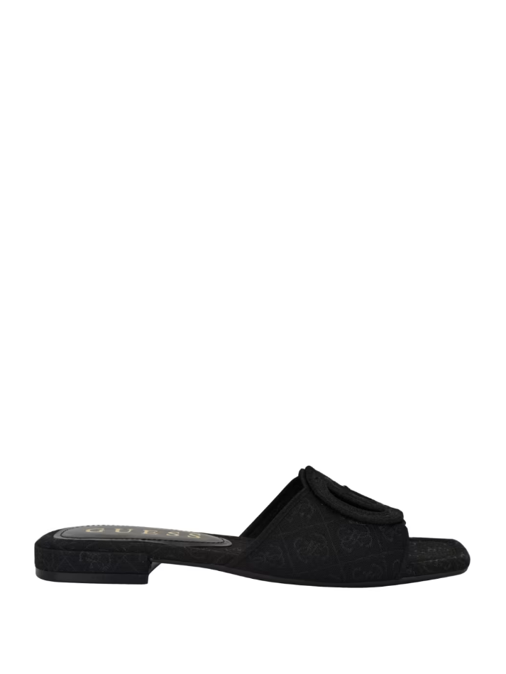 GUESS Womens Tarishae Signature Jacquard Sandals