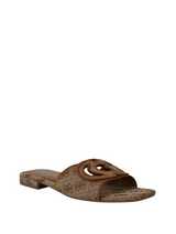 GUESS Womens Tarishae Signature Jacquard Sandals