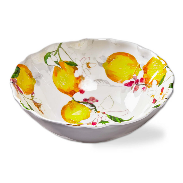 tag Lemoncello Melamine Serving Bowl