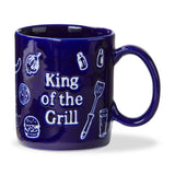 tag King of The Grill Mug