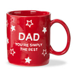 tag Dad You're Simply The Best Mug