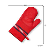 tag Summer Stripe Silicone Oven Mitt