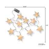 tag Paper Stars LED String Lights