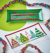 tag Groovy Trees Glass Trinket Tray
